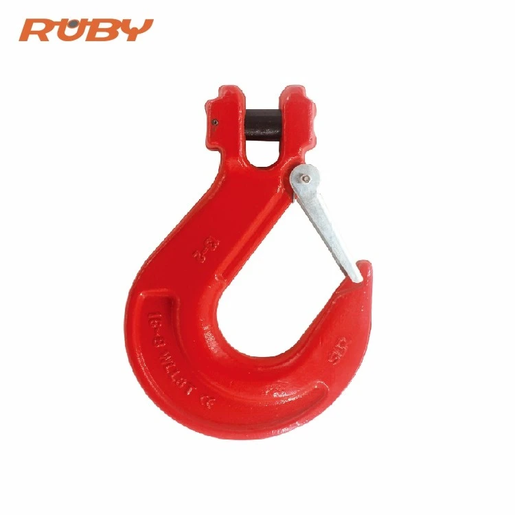 clevis slip hook with latch