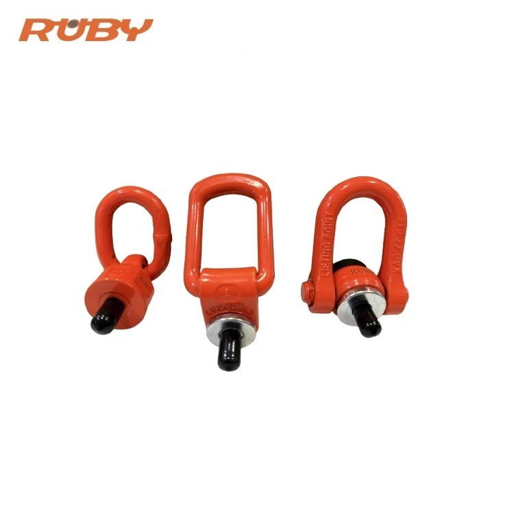 Grade 80 Swivel Rotating Eye Bolt With Ring suppliers