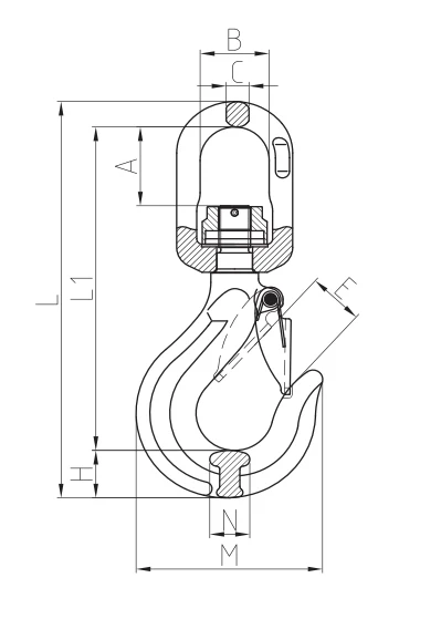 self lock swivel hook self lock swivel hook