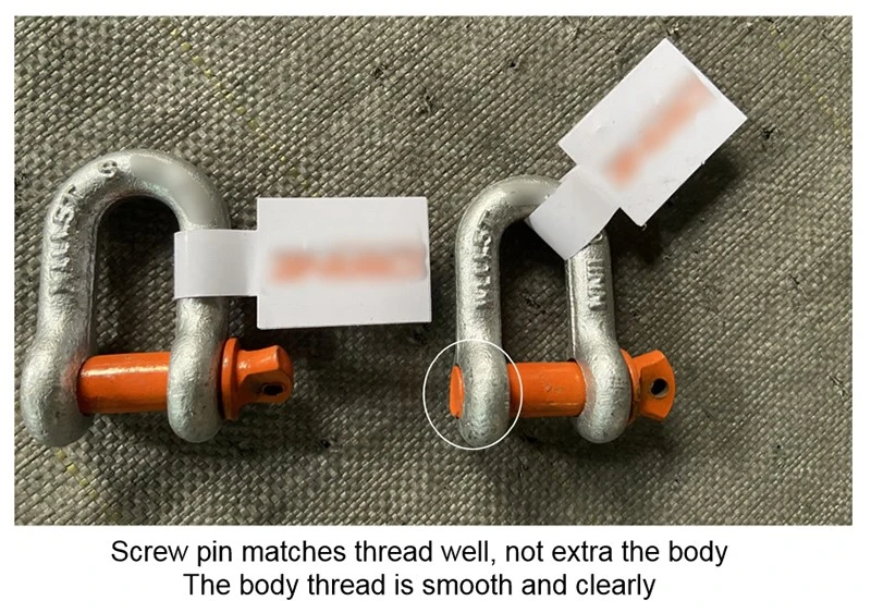 forged screw pin shackle forged screw pin shackle
