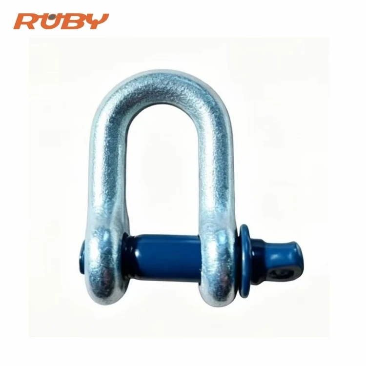 galvanized screw pin shackle